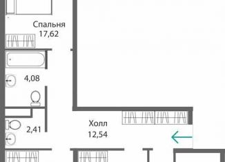 Продается 3-ком. квартира, 82.1 м2, Симферополь