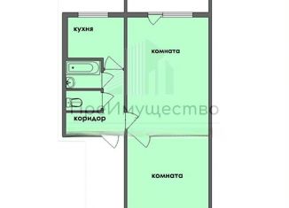 Продается 2-ком. квартира, 45.3 м2, Челябинск, улица Захаренко, 2, Курчатовский район