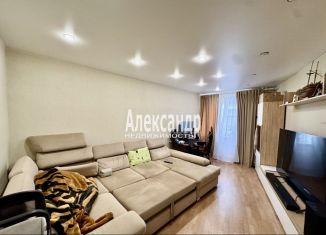 Продается 2-ком. квартира, 63.3 м2, Мурино, проспект Авиаторов Балтики, ЖК Виктория