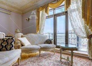 Сдается четырехкомнатная квартира, 144 м2, Санкт-Петербург, набережная реки Фонтанки, 1, муниципальный округ Дворцовый