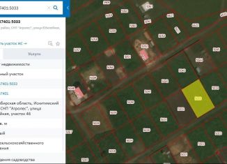 Продам земельный участок, 10 сот., СНТ Агролес, Юбилейная улица, 46