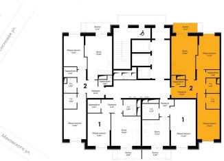 Продам 2-комнатную квартиру, 72 м2, Одинцово, ЖК Союзный, жилой комплекс Союзный, к2