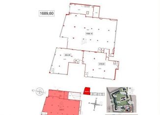 Продаю помещение свободного назначения, 282 м2, Санкт-Петербург, бульвар Александра Грина, 2к1, Василеостровский район