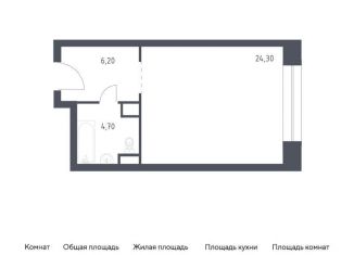 Продается квартира студия, 35.2 м2, Москва, Стремянный переулок, 2, район Замоскворечье