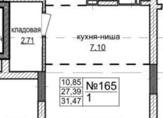 Продается квартира студия, 31.5 м2, Нижний Новгород, метро Горьковская