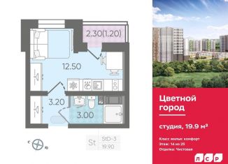 Квартира на продажу студия, 19.9 м2, Санкт-Петербург, Центральный район, Дворцовая площадь