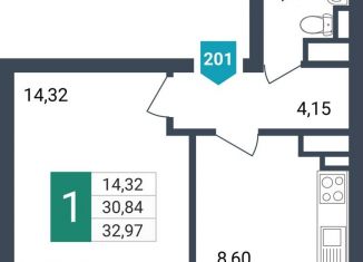 Продажа 1-ком. квартиры, 33 м2, Забайкальский край