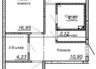 2-комнатная квартира на продажу, 69.6 м2, Воронежская область, улица Ворошилова, 90лит12