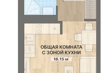 Продается квартира студия, 29.4 м2, Екатеринбург