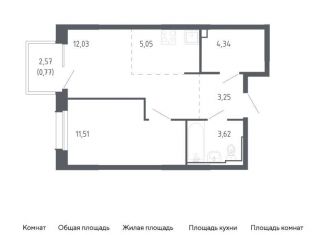 Продажа 1-комнатной квартиры, 40.6 м2, Владивосток, Ленинский район