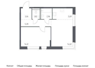 Продажа однокомнатной квартиры, 48 м2, Москва, жилой комплекс Квартал Марьино, к4
