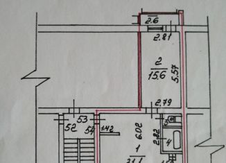 1-ком. квартира на продажу, 50.6 м2, Ломоносов, улица Жоры Антоненко, 8