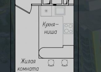 Продажа квартиры студии, 29 м2, Курск