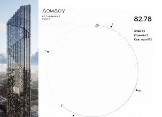 2-ком. квартира на продажу, 82.8 м2, Москва, метро Выставочная