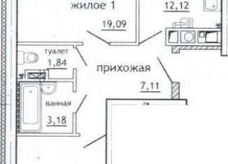 Продам 2-комнатную квартиру, 66.1 м2, деревня Алтуховка, Олимпийская улица, 6