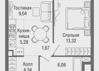 Продается однокомнатная квартира, 39.7 м2, Москва, Ильменский проезд, 14к1, Ильменский проезд