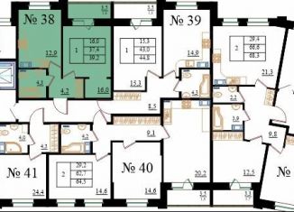 Продается 1-ком. квартира, 39.2 м2, Гатчина, Медицинский проезд