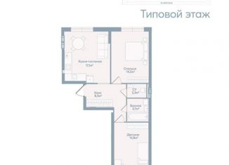 Продается 2-комнатная квартира, 64.6 м2, Астрахань, Советский район, Моздокская улица, 40