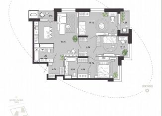 3-ком. квартира на продажу, 110.9 м2, Тула, Советский территориальный округ, улица Фридриха Энгельса, 70А