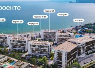 Продажа однокомнатной квартиры, 42 м2, Судак, Набережная улица, 75к4