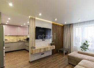 Продаю трехкомнатную квартиру, 91.6 м2, Тюмень, улица Николая Ростовцева, 24, ЖК Видный