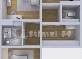 2-ком. квартира на продажу, 64.6 м2, Оренбург, улица Фронтовиков, 10/4