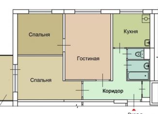 Продажа 3-ком. квартиры, 50.9 м2, Москва, проспект Вернадского, 95к1, метро Юго-Западная