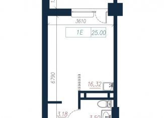 Продам квартиру студию, 25 м2, Владивосток, Ленинский район