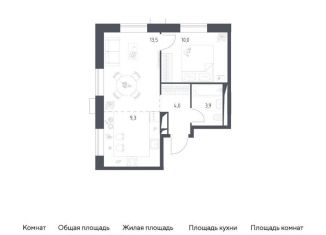 Продается 2-комнатная квартира, 40.7 м2, Москва, Можайский район
