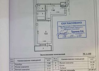 2-комнатная квартира на продажу, 62 м2, Кириши, проспект Героев, 31
