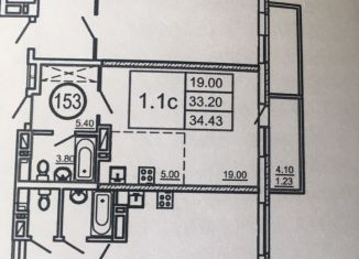 Продам однокомнатную квартиру, 35 м2, Ростов-на-Дону, улица Оганова, 20с6, ЖК Сокол на Оганова