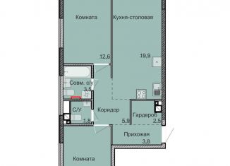 Продам 2-комнатную квартиру, 63 м2, Ижевск