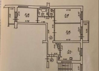 Трехкомнатная квартира на продажу, 71 м2, Правдинск, Комсомольская улица, 17